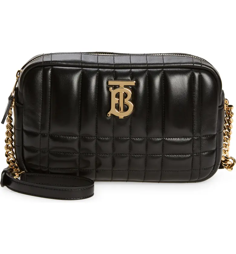 Camera Bag Small Lola Check Quilted Leather