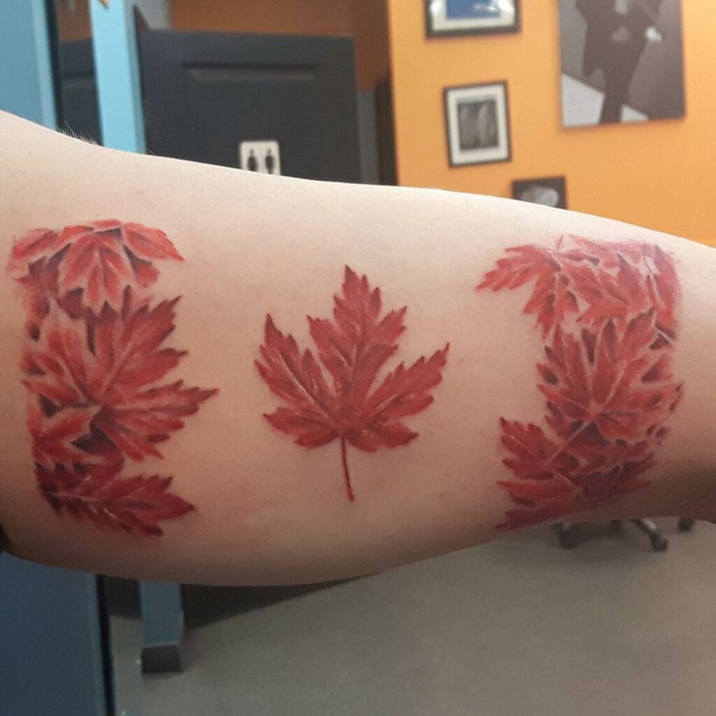 12+ Country Sleeve Tattoo Ideas To Inspire You 12 Canadian Sleeve Tattoos