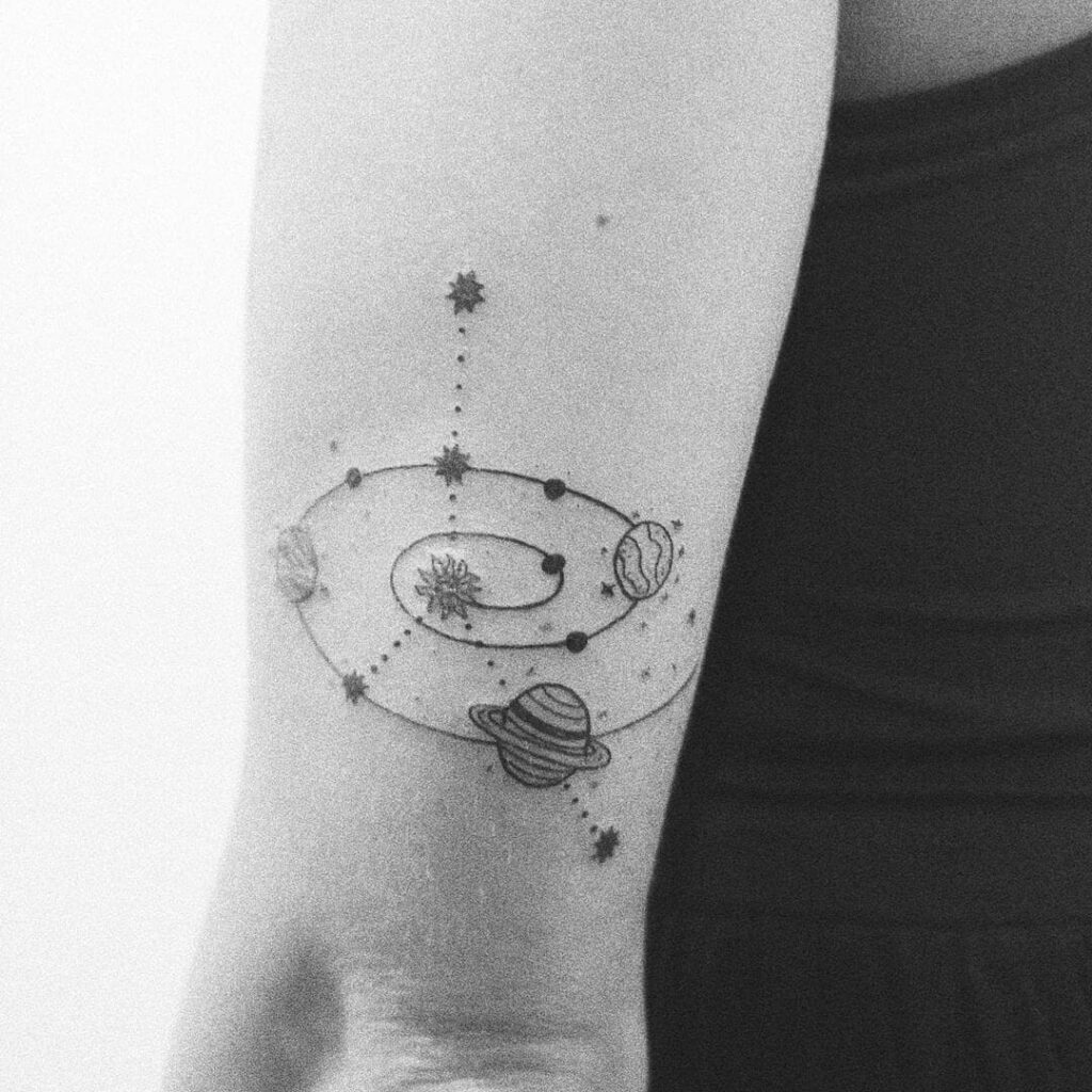 10+ Cancer Constellation Tattoo Ideas You'll Have To See To Believe! 20 Cancer Star Constellation Tattoo In The Solar System