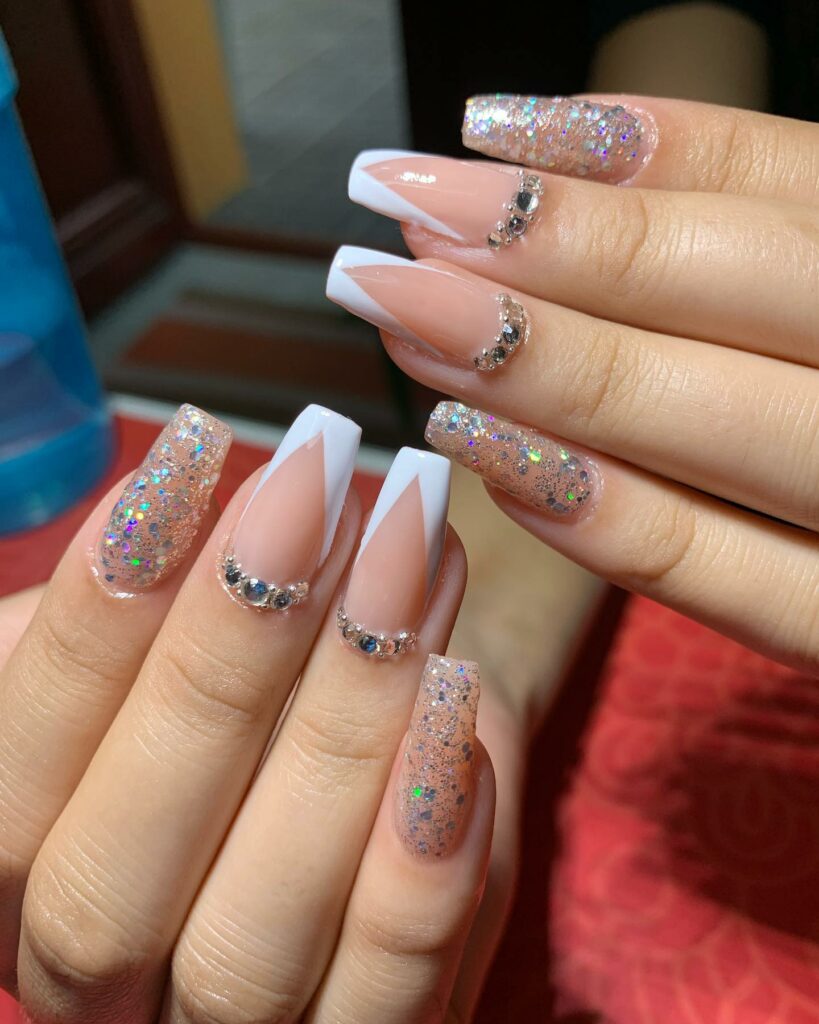 Chic Ombré French Nail Designs to Try in 2024 🇫🇷 30 Caviar french ombre nails