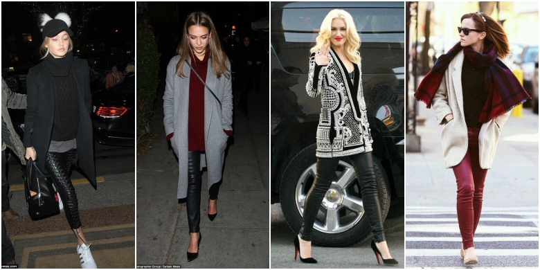 10 Best Coated Jeans & How to Style Them 16 Celebrities in coated jeans looks