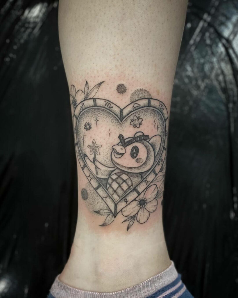 11+ Animal Crossing Tattoo Ideas That Will Blow Your Mind! 13 Celeste In A Heart Animal Crossing Tattoo