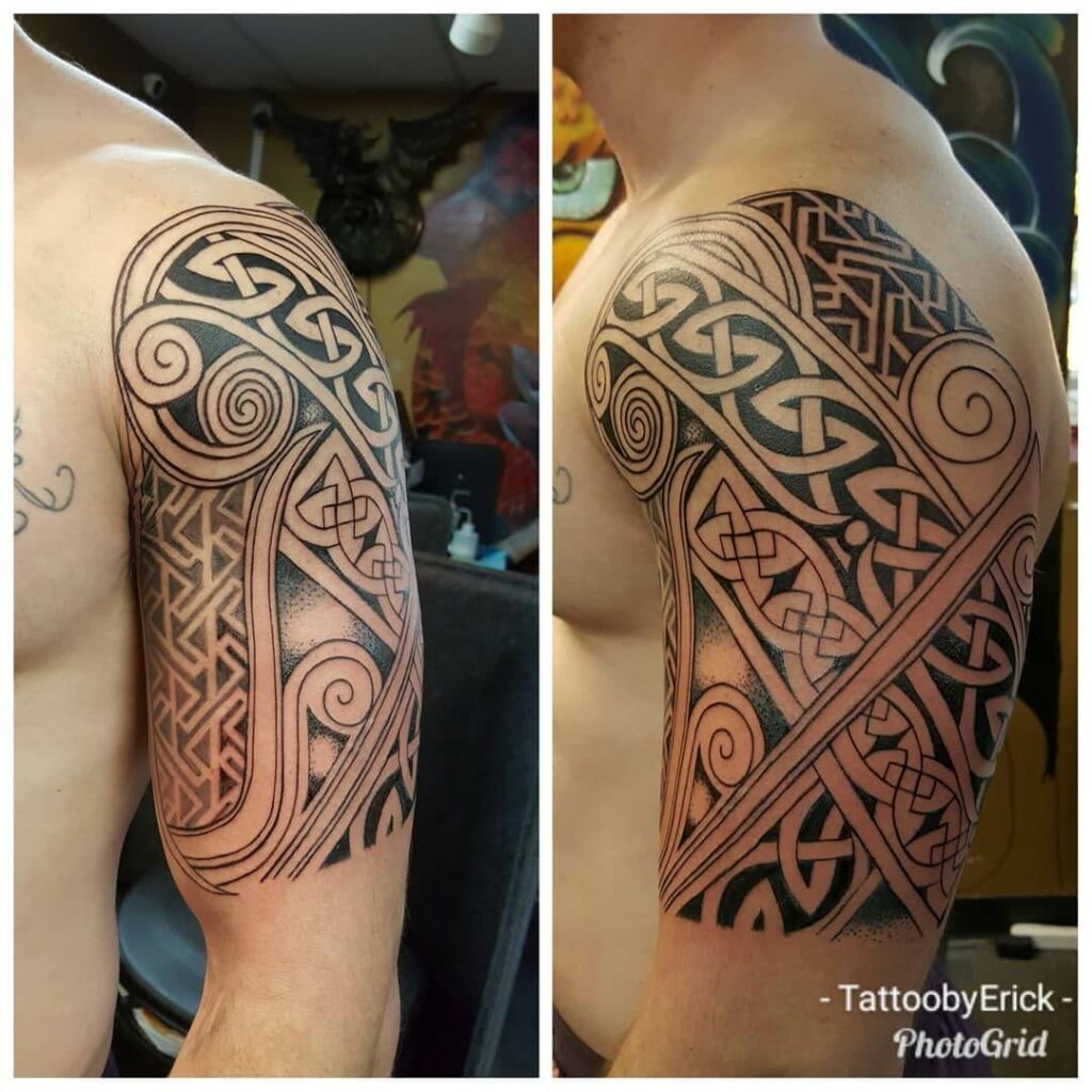 11+ Celtic Viking Tattoo Ideas That Will Blow Your Mind! 11 Celtic Pattern Tattoo