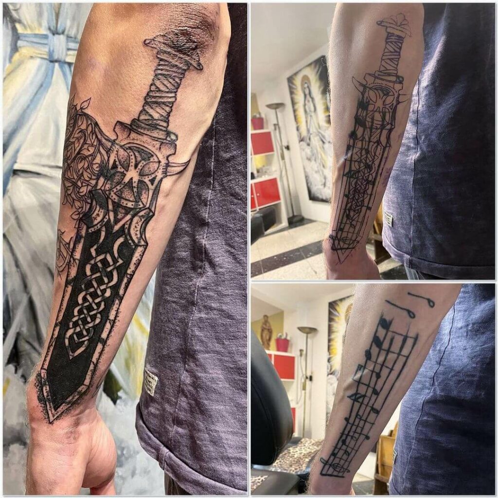 11+ Celtic Sword Tattoo Ideas That Will Blow Your Mind! 15 Celtic Warrior Sword Symbols Tattoo