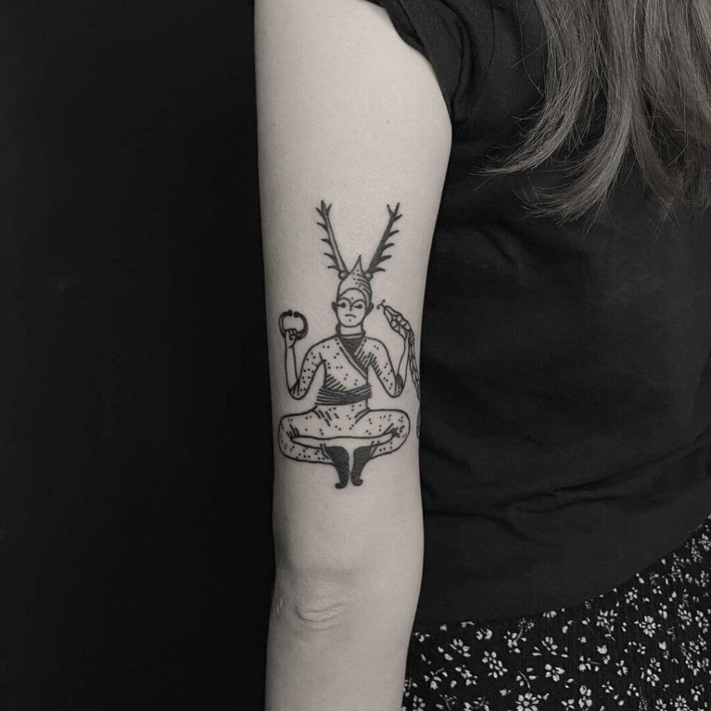10+ Cernunnos Tattoo Ideas That Will Blow Your Mind! 13 Cernunnos Shaman Tattoo
