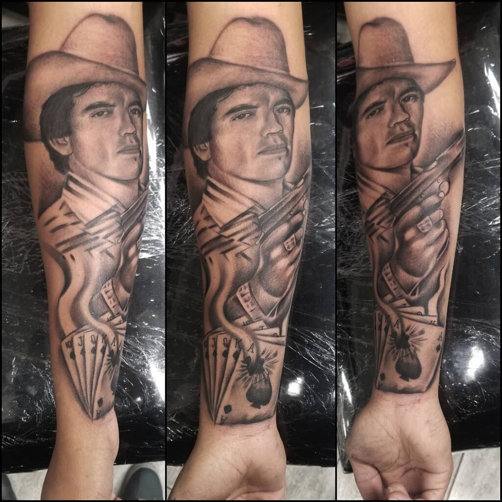 11+ Chalino Sanchez Tattoo Ideas That Will Blow Your Mind! 13 Chalino Cards Tattoo