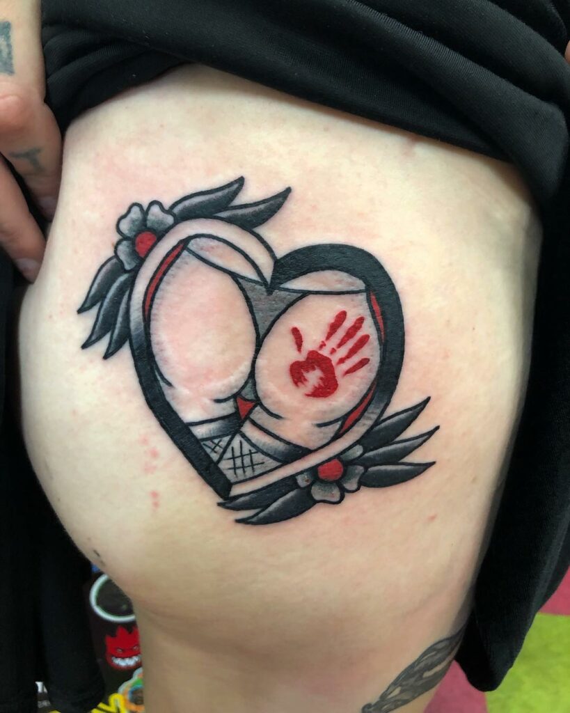 11+ Booty Tattoo Ideas That Will Blow Your Mind! 15 Cheeky Tattoo Ideas On Booty