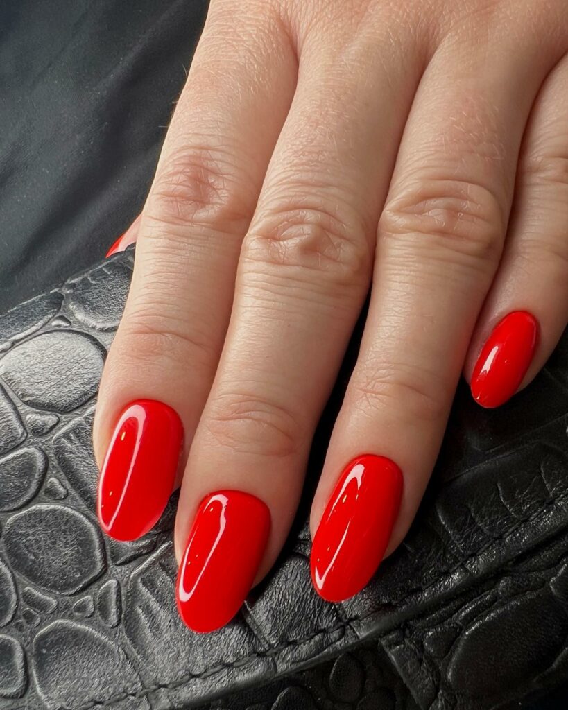 40 Latest Winter Nail Designs To Try In 2024! 35 Cherry Red
