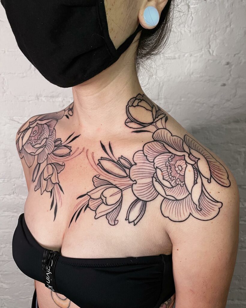 17+ Chest Piece Tattoo Ideas That Will Blow Your Mind! 10 Chest Piece Tattoo