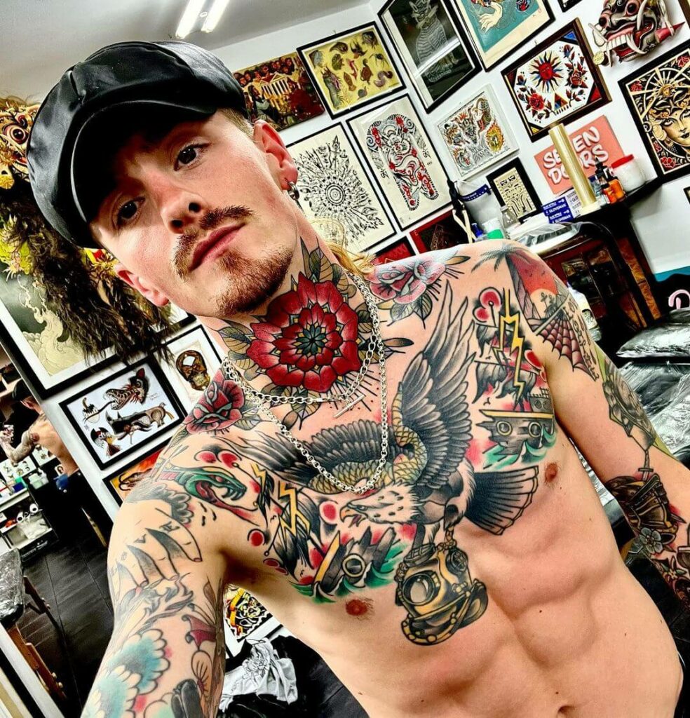 13+ Chest Tattoo Men Ideas To Inspire You! 10 Chest Tattoo