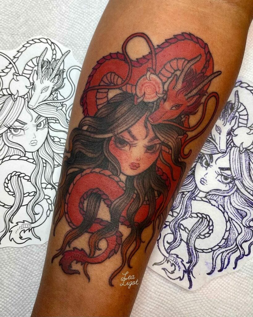 10+ Dragon Tattoo Ideas You'll Have To See To Believe! 17 Chinese Red Dragon Tattoo Designs