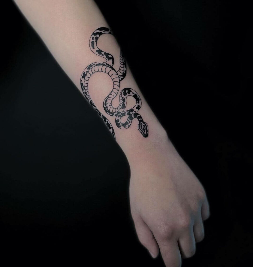 12+ Chinese Snake Tattoo Ideas To Inspire You! 17 Chinese Zodiac Snake Tattoo