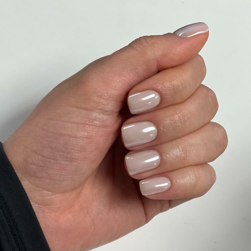 Chrome squoval Nails