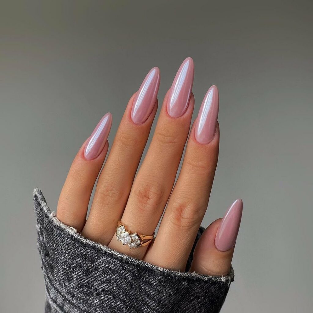 40 Latest New Year’s Nail Art Ideas To Try In 2024 42 Chrome winter Nails