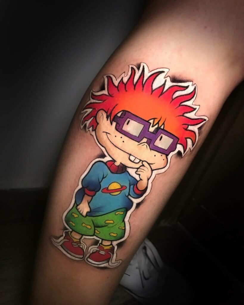 11+ Nickelodeon Tattoo Ideas That Will Blow Your Mind! 14 Chuckie Finster From 'Rugrats' Tattoo