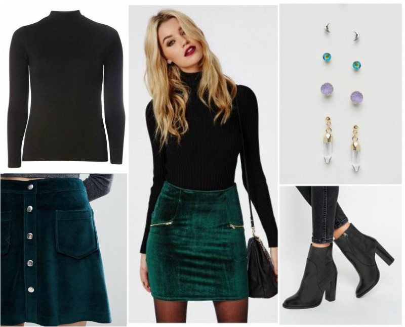 12 Casual Date Night Outfits 24 cinema-date-velvet-outfit-grid