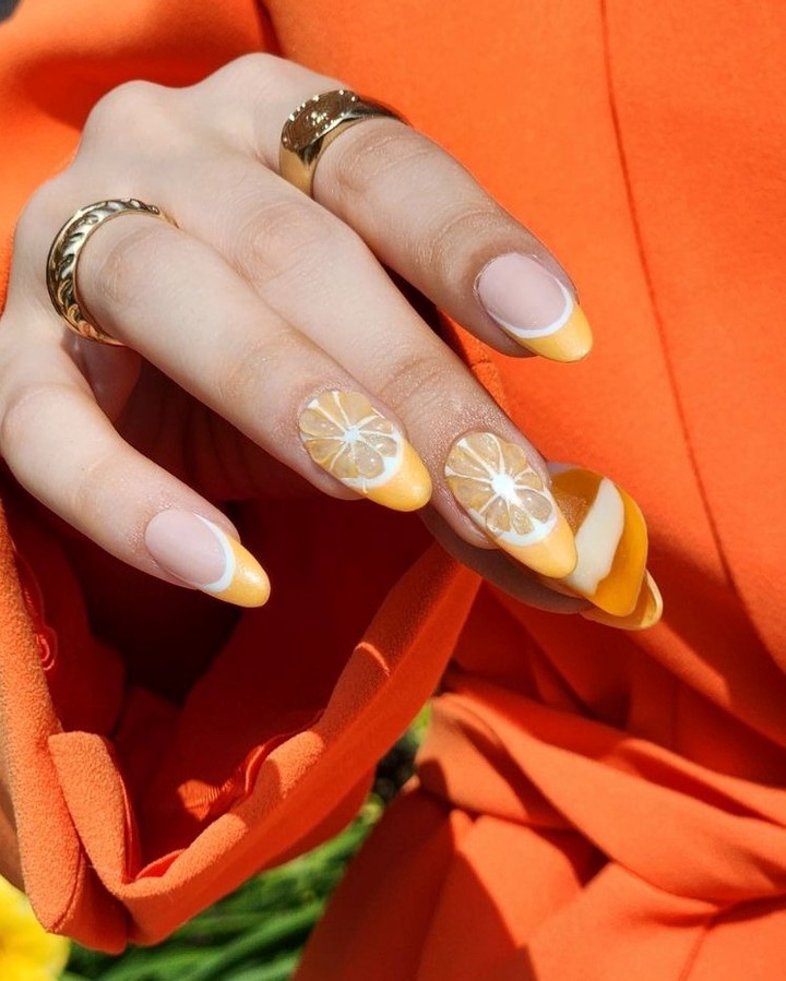 40 Latest Orange Nail Designs to Try in 2024 33 Citrus Burst