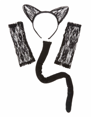 Claire’s – Black Cat Costume Set £10 Claires - Black Cat Costume Set