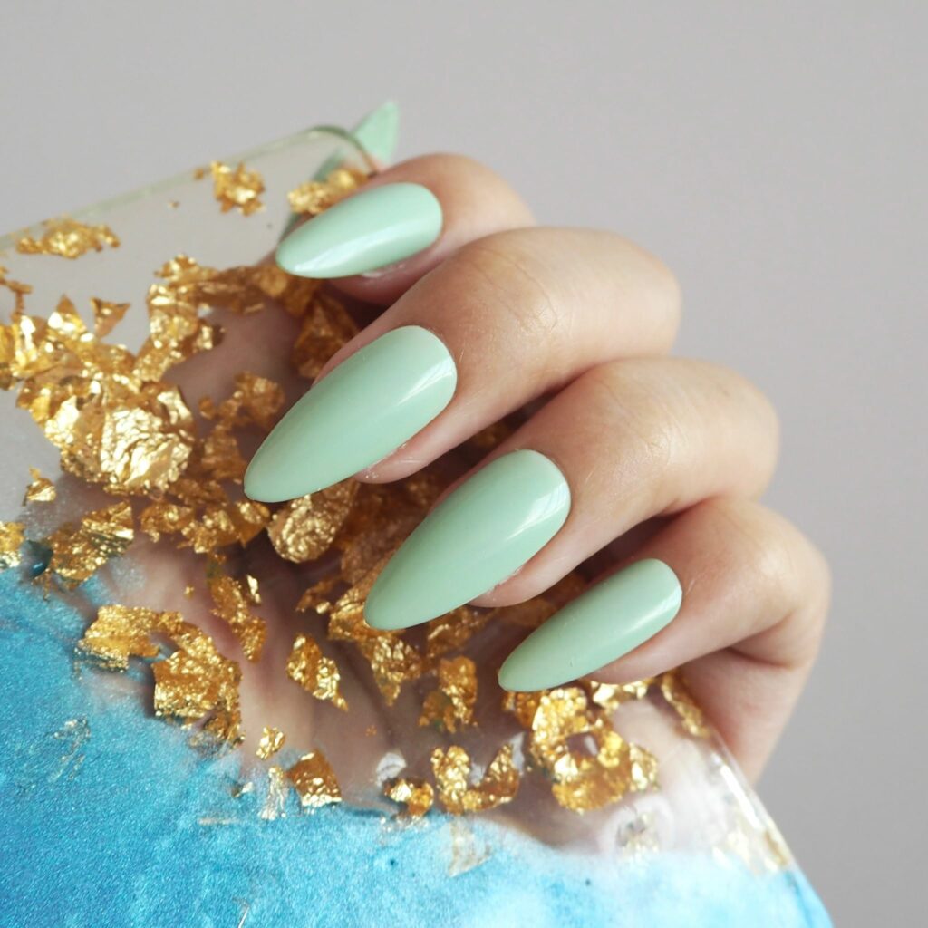 30 Latest Mint Green Nail Ideas To Try Today! 32 Timeless Classic Almond Mint Green Nails