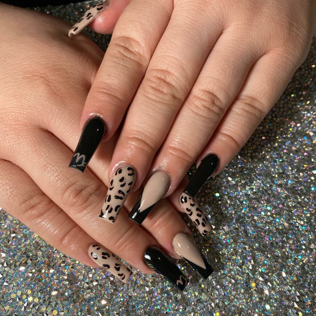 Add a Pop with 25 Cheetah Print Nails in 2024 17 Classic Cheetah Print Nails Inspiration