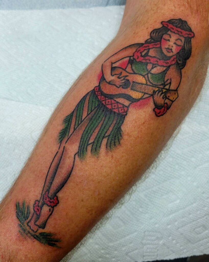 11+ Jerry Tattoo Ideas That Will Blow Your Mind! 16 Classic Dancing Girl Tattoo