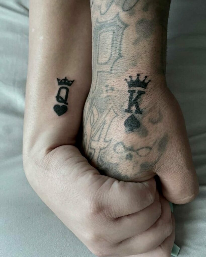 11+ His and Hers Tattoo Ideas That Will Blow Your Mind! 14 Classic Designs For The King And Queen