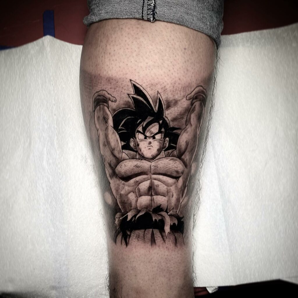 11+ Small Dragon Ball Z Tattoo Ideas That Will Blow Your Mind! 13 Classic Goku Tattoo