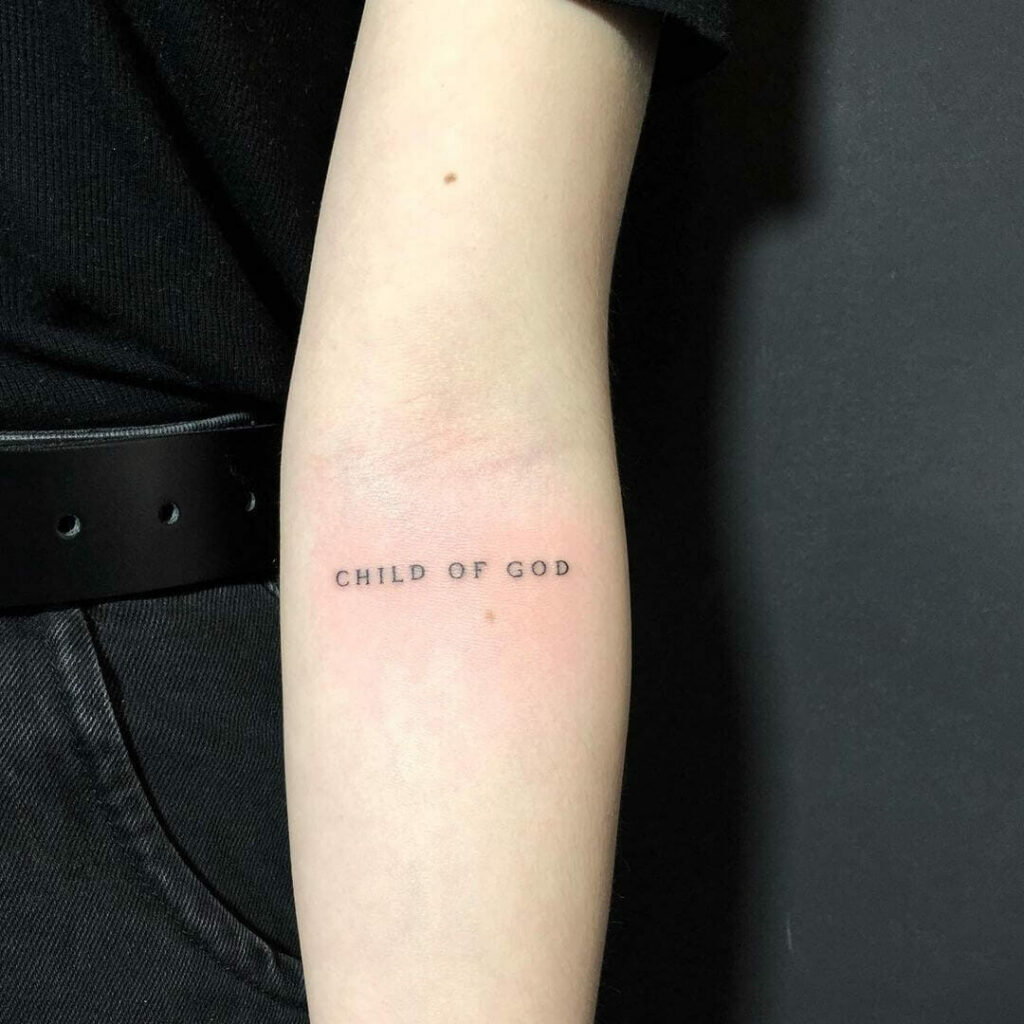12+ Child Of God Tattoo Ideas To Inspire You! 20 Classic Tattoo