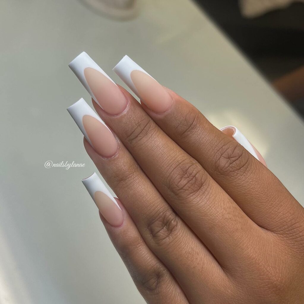 25 Latest Square Nail Designs To Try In 2024! 17 Clean French