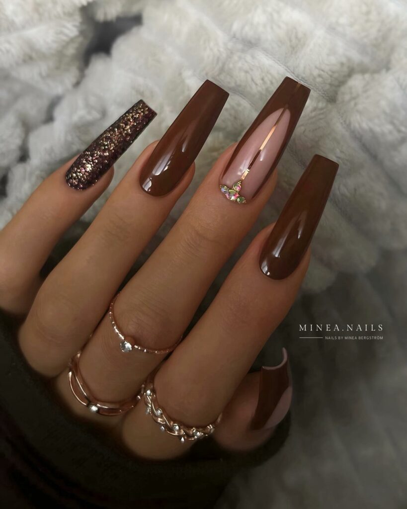 40 Latest Brown French Tip Nail Ideas To Try in 2024! 43 Coffin-Shaped Brown French Nails