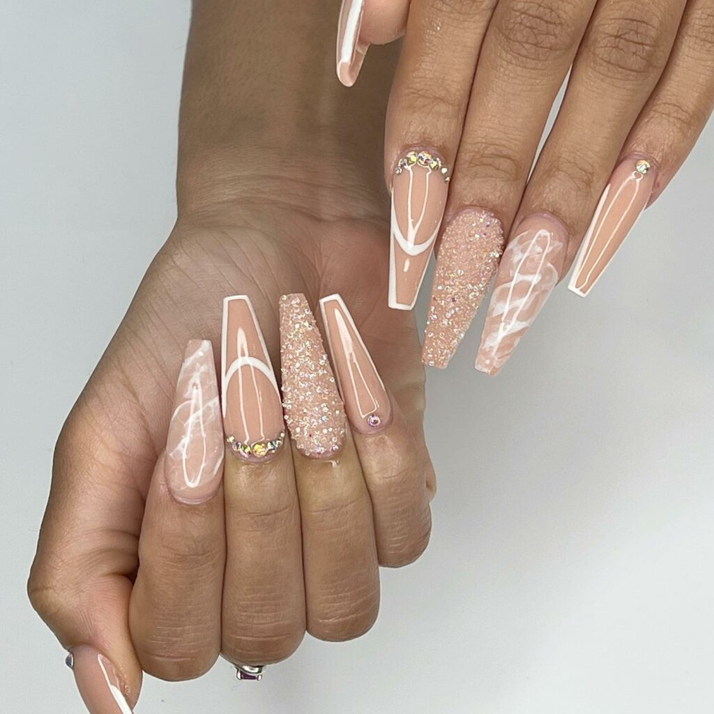 Check Out 24 Gorgeous Pretty Nail Designs for 2024 13 Coffin Nails