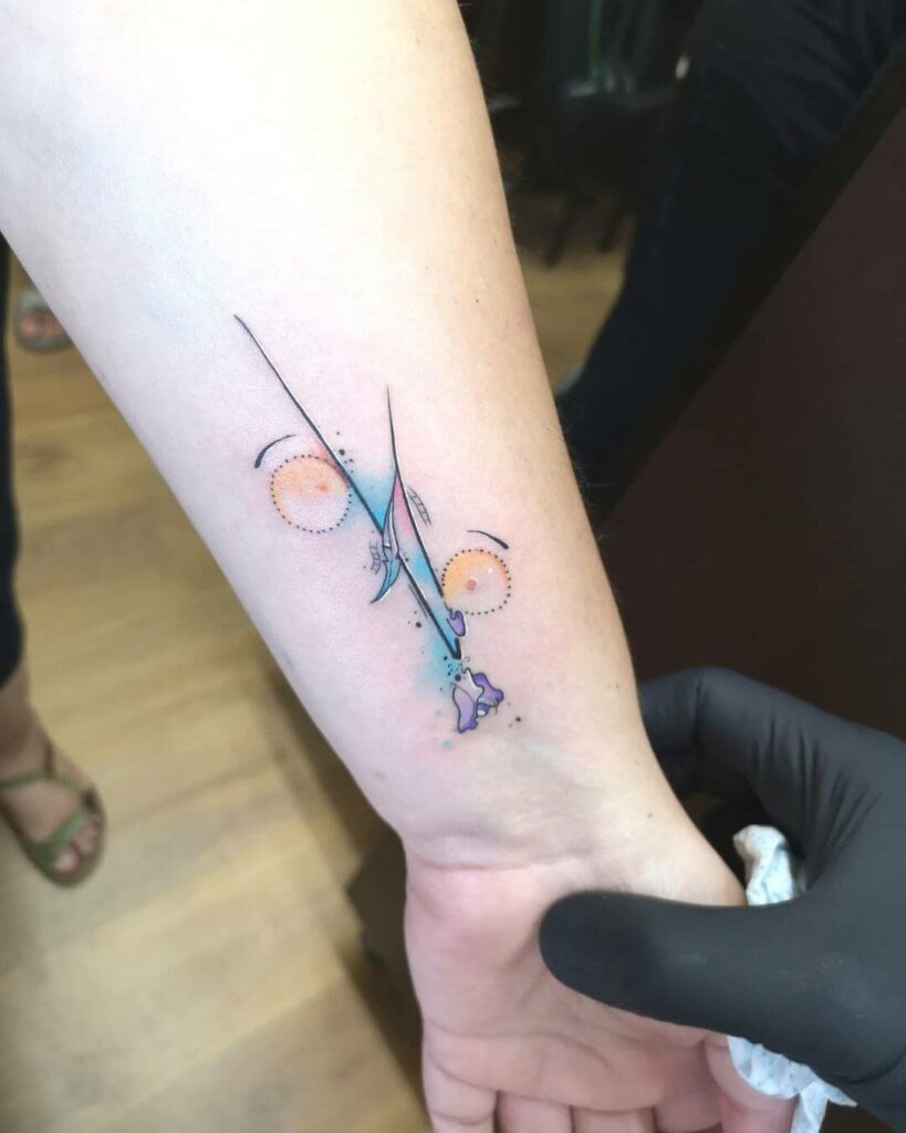 11+ Letter A Tattoo Ideas That Will Blow Your Mind! 17 Colored A Tattoo