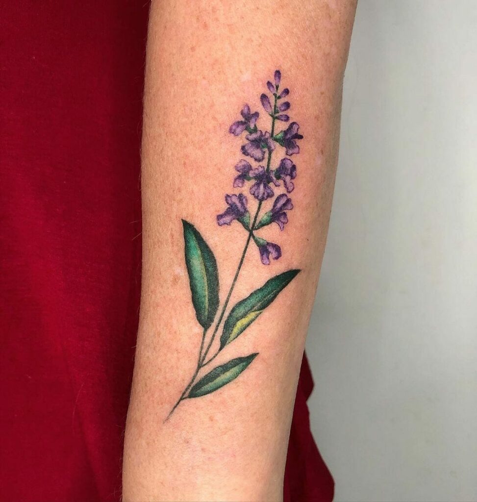 11+ Botanical Tattoo Ideas You'll Have To See To Believe! 13 Colored Botanical Tattoo