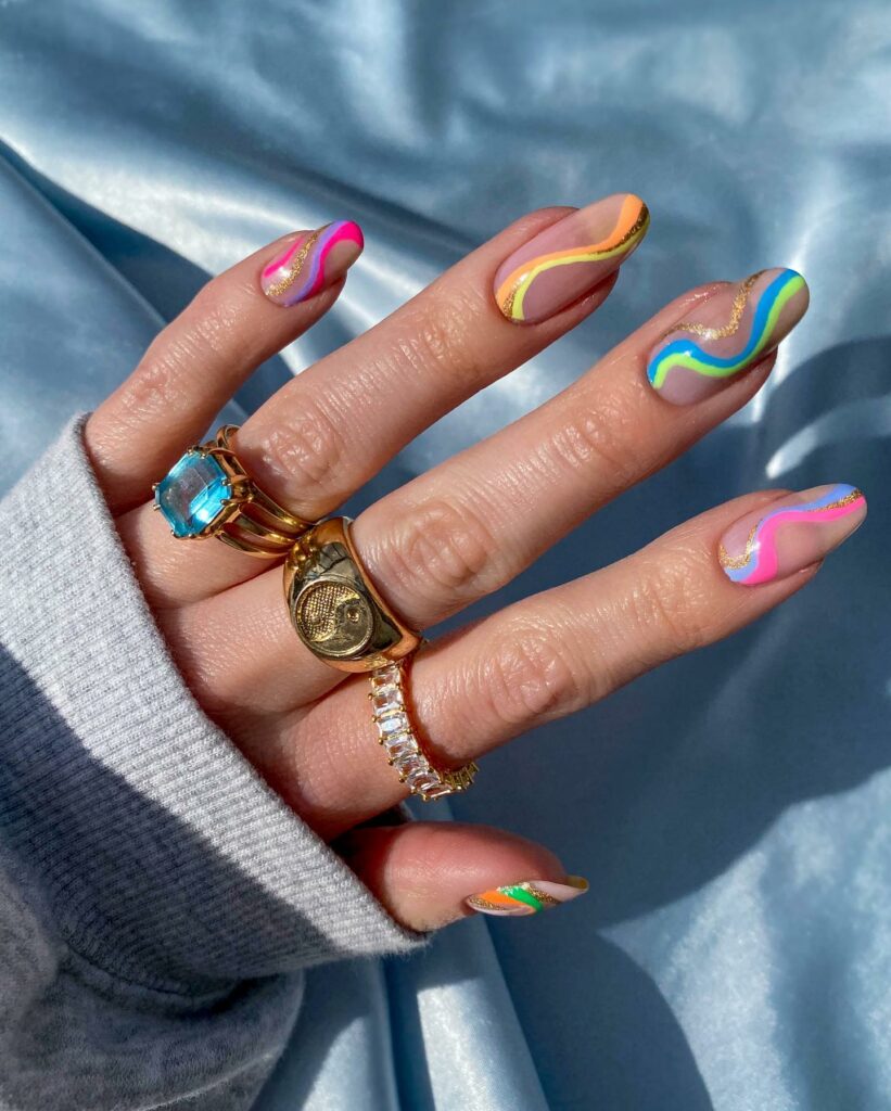 2024's Latest Cute Summer Nails Designs: 30+ Designs to Inspire You 13 Colorful