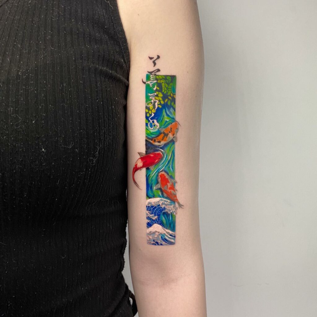 14+ Koi Fish Tattoo Yin Yang Ideas That Will Blow Your Mind! 23 Colorful Koi Fish Tattoo