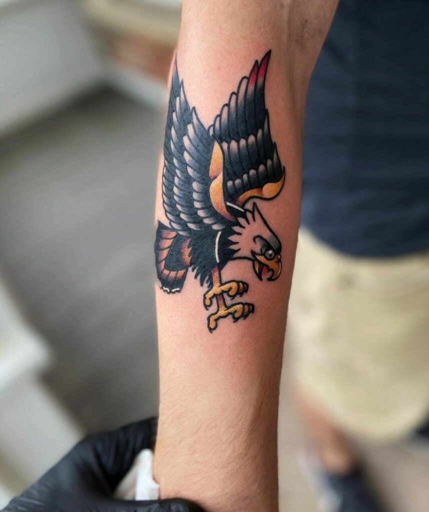 11+ Mexican Eagle Tattoo Ideas You Have To See To Believe! 13 Colorful Mexican Eagle Tattoo Designs