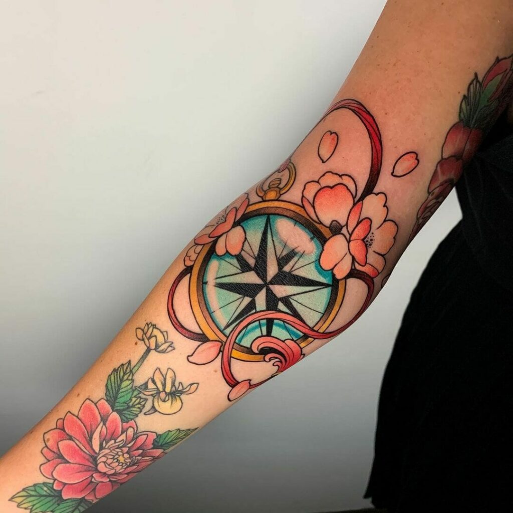 18+ Inner Elbow Tattoo Ideas You Have To See To Believe! 23 Coloured Inner Elbow Tattoo