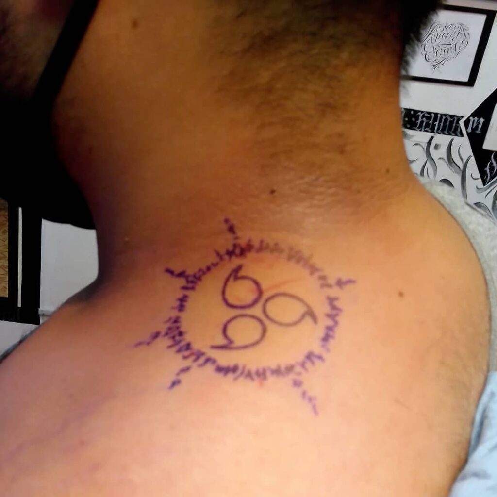 11+ Curse Mark Tattoo Ideas You'll Have To See To Believe! 18 Coloured Sasuke Curse Seal Tattoo