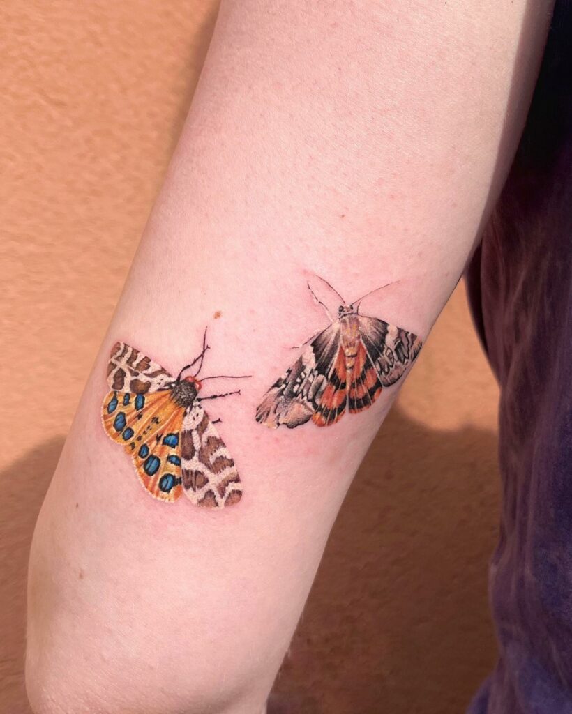 13+ Butterfly Tattoo Arm Ideas To Inspire You! 14 Colourful Realistic Butterfly Tattoo