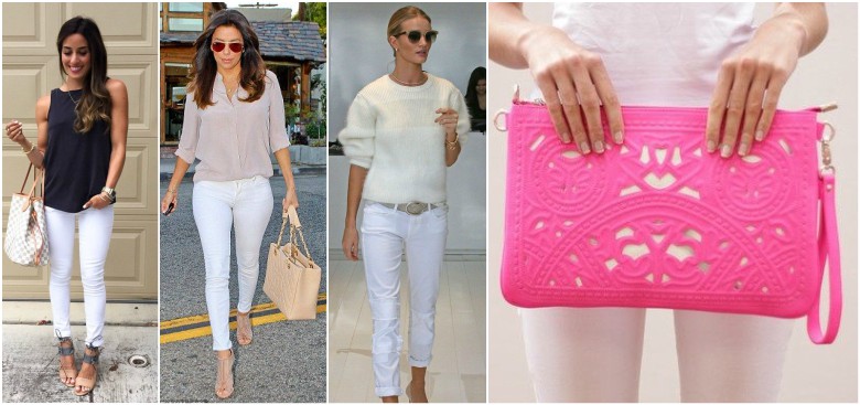 What to Wear with White Jeans 24 Colours with White Jeans