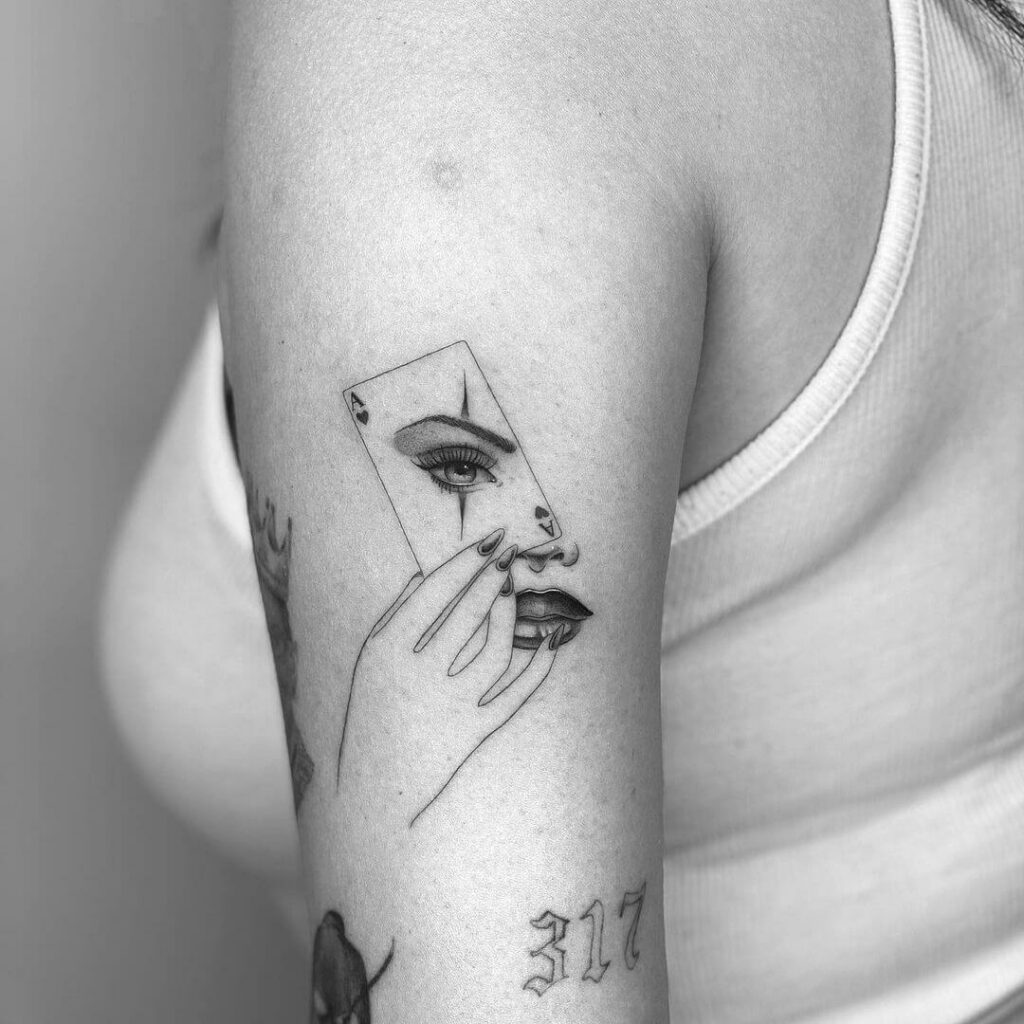 11+ Single Needle Tattoo Ideas You Have To See To Believe! 18 Combination Of Two Or More
