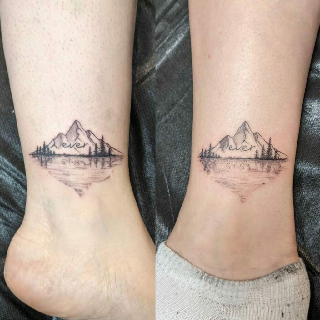 11+ Mother Of Two Tattoo Ideas That Will Blow Your Mind! 18 Connecting Tattoos
