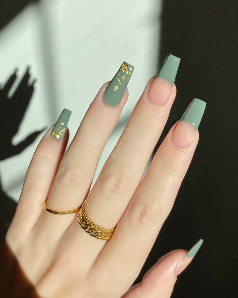 Discover 36 Sage Green Nail Designs To Try in 2024 16 Cool Combo