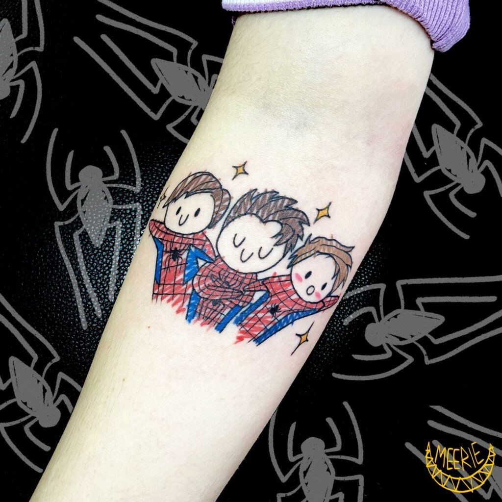 13+ Simple Spiderman Tattoo To Inspire You! 15 Cool Spiderman Tattoo