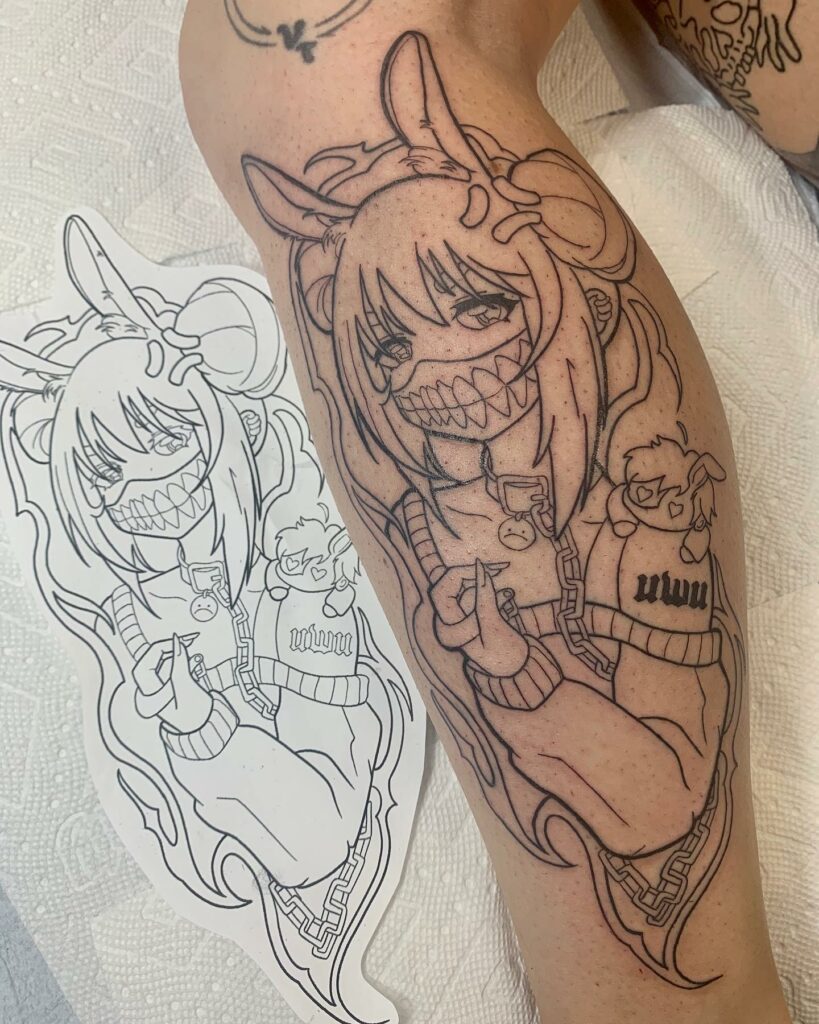 11+ Corpse Husband New Tattoo Ideas That Will Blow Your Mind! 12 Corpse Husband And Egirl Tattoo
