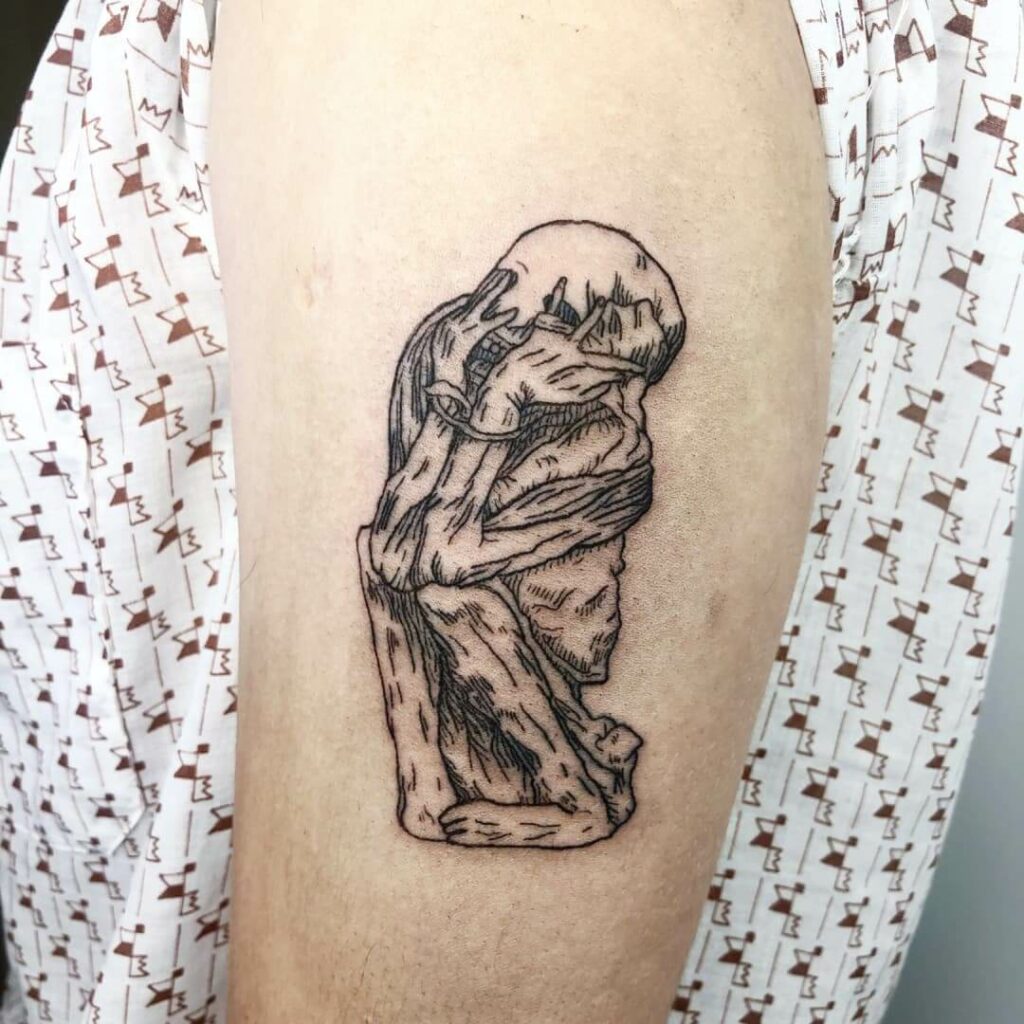 11+ Corpse Tattoo Ideas That Will Blow Your Mind! 19 Corpse In Agony Tattoo