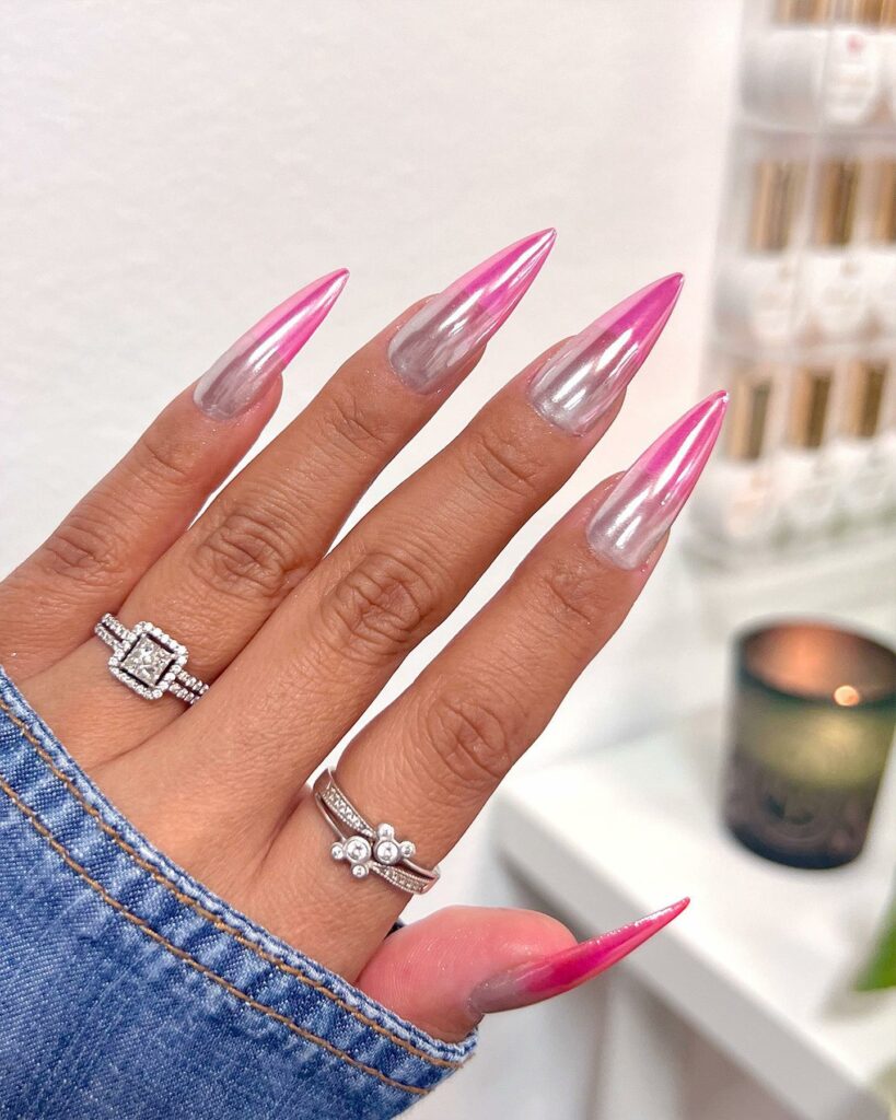 Playful and Fun 30 Barbie Nails To Try in 2024 24 Cosmic Barbie Nails