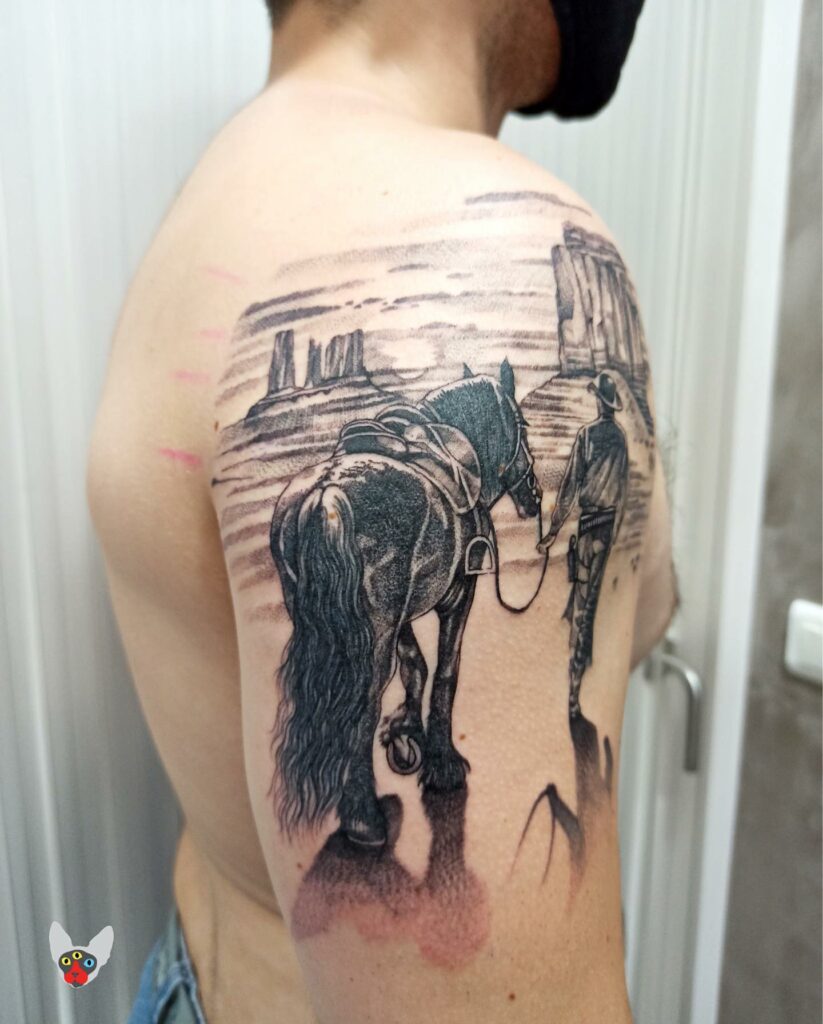 14+ Western Tattoo Ideas To Inspire You! 11 Cowboy Tattoo Ideas