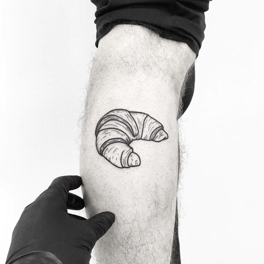 11+ Croissant Tattoo Ideas That Will Blow Your Mind! 14 Croissant Rings