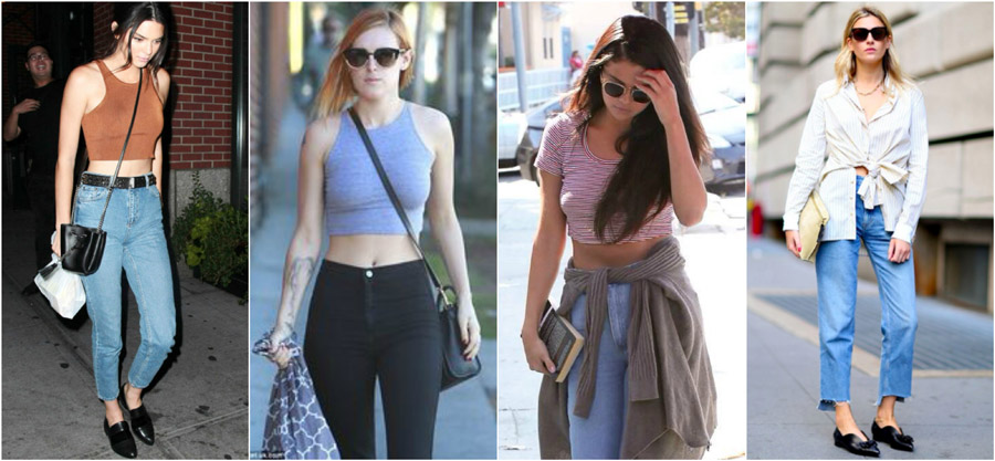 The Best High Waisted Jeans – How They Should Fit & What To Style Them With 44 Crop Top High Waist Jeans Style Fashion Women Guide Street Celebrity Outfit Inspiration